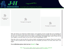 Tablet Screenshot of j-hautomotive.com